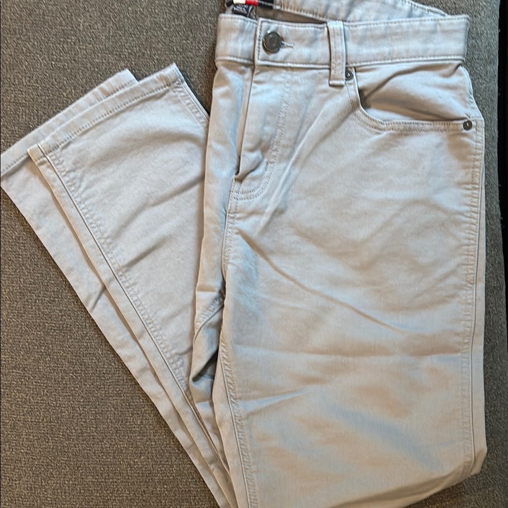 Tommy Hilfiger Light Gray Straight Men Jeans